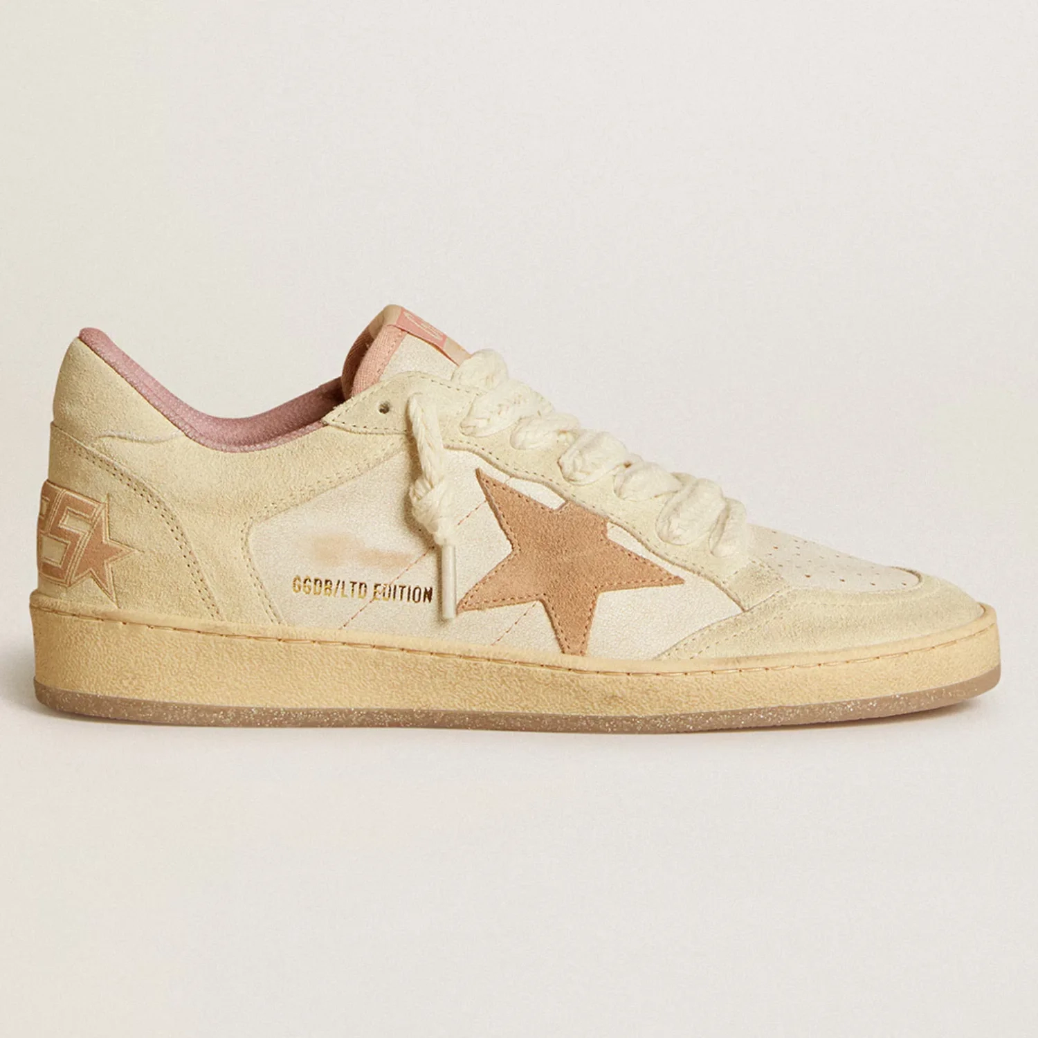 Ball Star LTD Leather and Suede Sneakers